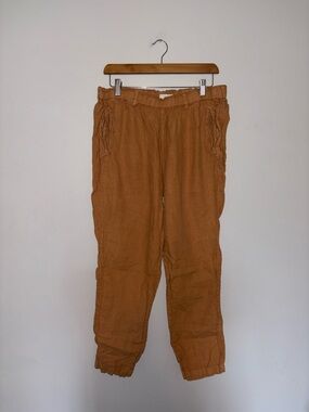 C&C California ~ Rust 100% Linen Pants